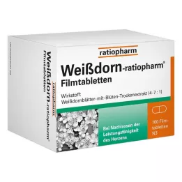 WEISSDORN-RATIOPHARM Επικαλυμμένα με λεπτό υμένιο δισκία, 100 τεμάχια