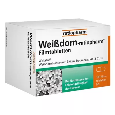Επικαλυμμένα με λεπτό υμένιο δισκία Hawthorn-ratiopharm®, 100 τεμ