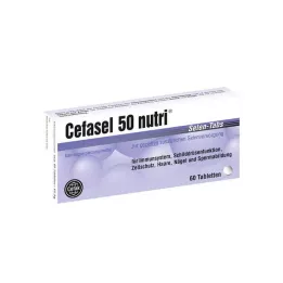 CEFASEL 50 καρτέλες σεληνίου, 60 τεμάχια