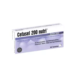 CEFASEL 200 καρτέλες σεληνίου, 60 τεμάχια