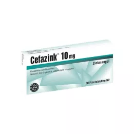 CEFAZINK 10 mg επικαλυμμένα με λεπτό υμένιο δισκία, 60 τεμάχια