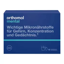 ORTHOMOL διανοητικοί κόκκοι/κάψουλες 15 ημέρες σε συνδυασμό, 1 P