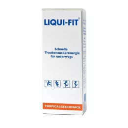 LIQUI FIT Σακουλάκι τροπικού υγρού διαλύματος ζάχαρης, 12 τεμάχια