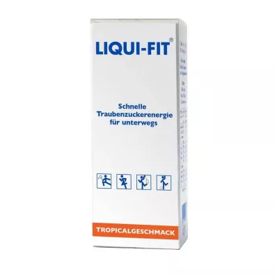 LIQUI FIT Σακουλάκι τροπικού υγρού διαλύματος ζάχαρης, 12 τεμάχια