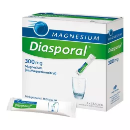 MAGNESIUM DIASPORAL κόκκοι 300 mg, 20 τεμάχια