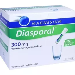 MAGNESIUM DIASPORAL κόκκοι 300 mg, 100 τεμάχια