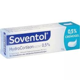 SOVENTOL Οξική υδροκορτιζόνη 0,5% κρέμα, 15 g