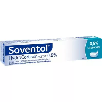 SOVENTOL Οξική υδροκορτιζόνη 0,5% κρέμα, 30 g