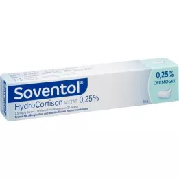 SOVENTOL Οξική υδροκορτιζόνη 0,25% κρέμα, 50 g