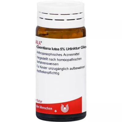 GENTIANA LUTEA 5% μητρικό βάμμα globuli velati, 20 g