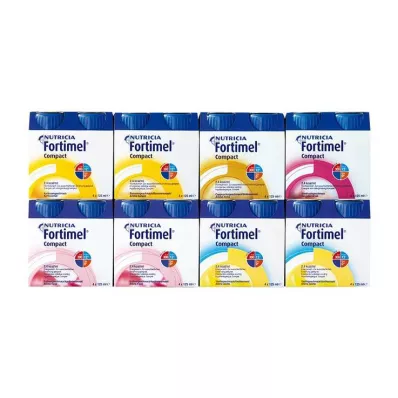 FORTIMEL Χαρτοκιβώτιο ανάμιξης Compact 2.4 8X4X125 ml
