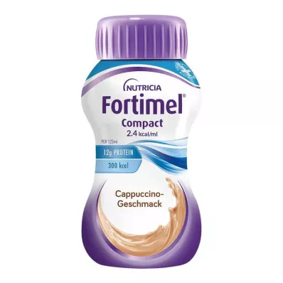 FORTIMEL Compact 2.4 με γεύση καπουτσίνο, 4X125 ml