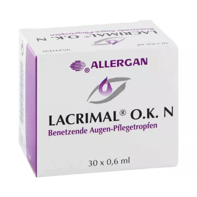Οφθαλμικές σταγόνες Lacrimal OK N (30x0,6 ml)