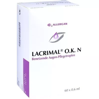 LACRIMAL ΕΝΤΆΞΕΙ. N οφθαλμικές σταγόνες, 60X0.6 ml