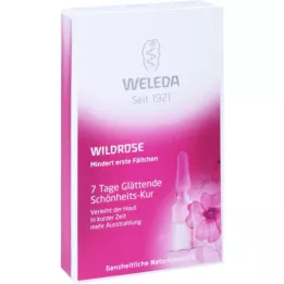 WELEDA Wild Rose 7 Day Smoothing Beauty Treatment, 7X0.8 ml