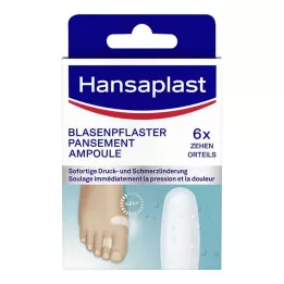 HANSAPLAST Επιθέματα για φουσκάλες μικρά, 6 τεμάχια