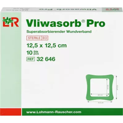 VLIWASORB Pro superabsorb.comp.sterile 12,5x12,5 cm, 10 τμχ