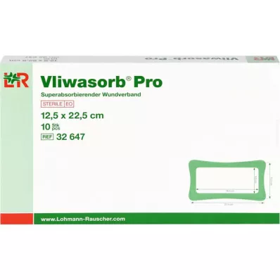 VLIWASORB Pro superabsorb.comp.sterile 12,5x22,5 cm, 10 τμχ