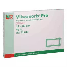 VLIWASORB Pro superabsorb.comp.sterile 22x32 cm, 10 τεμ
