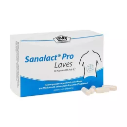 SANALACT Κάψουλες Pro Laves, 60 τεμάχια