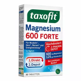 TAXOFIT Μαγνήσιο 600 FORTE δισκία Depot, 30 κάψουλες