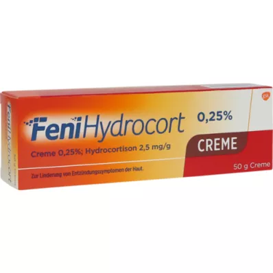 FENIHYDROCORT Κρέμα 0,25%, 50 g