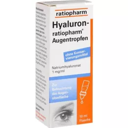 HYALURON-RATIOPHARM Οφθαλμικές σταγόνες, 10 ml