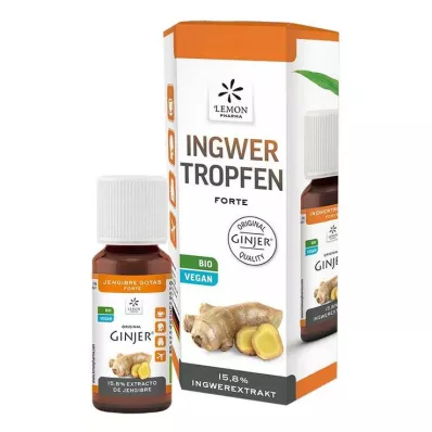Ginger Ginjer forte σταγόνες, 20 ml