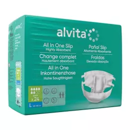 ALVITA Παντελόνι ακράτειας all-in-one super large day, 24 τεμάχια
