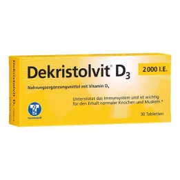 DEKRISTOLVIT Δισκία D3 2.000 I.U., 30 τεμ