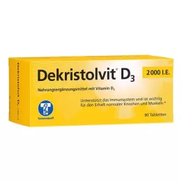 DEKRISTOLVIT Δισκία D3 2.000 I.U., 90 τεμ