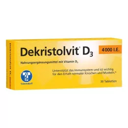 DEKRISTOLVIT Δισκία D3 4.000 I.U., 30 τεμ