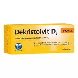 DEKRISTOLVIT Δισκία D3 4.000 I.U., 60 τεμ
