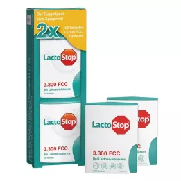 LACTOSTOP 3.300 FCC Δισκία με διανομέα κλικ Dop.Pa., 2X100 τεμ
