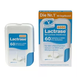 LACTRASE 6.000 FCC Δισκία σε διανομέα κλικ, 60 τεμάχια