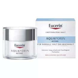 EUCERIN AQUAporin Active Cream κανονική έως μικτή επιδερμίδα, 50 ml