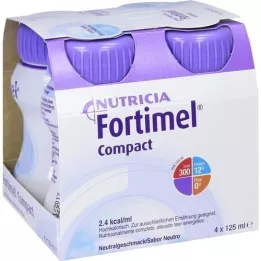 FORTIMEL Compact 2.4 ουδέτερο, 4X125 ml