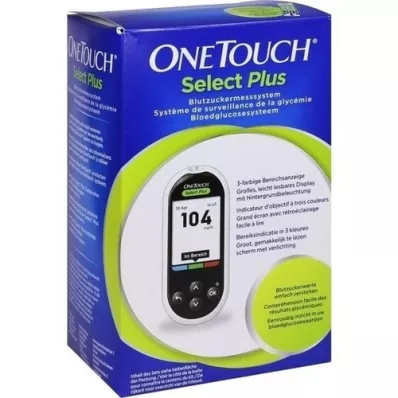 ONE TOUCH Σύστημα παρακολούθησης γλυκόζης αίματος Select Plus mg/dl, 1 τεμάχιο