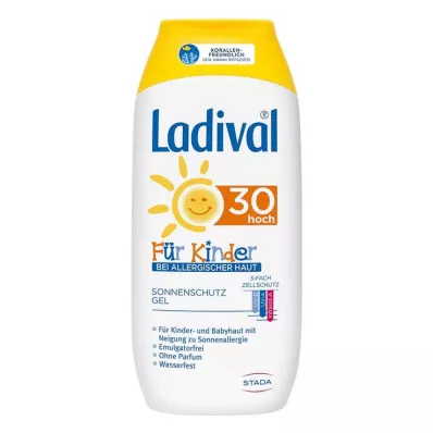 LADIVAL Παιδικό τζελ για το αλλεργικό δέρμα LSF 30, 200 ml