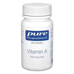 PURE ENCAPSULATIONS Κάψουλες οξικού ρετινυλίου βιταμίνης Α, 60 τεμάχια