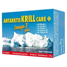 ANTARKTIS Κάψουλες Krill Care, 60 κάψουλες
