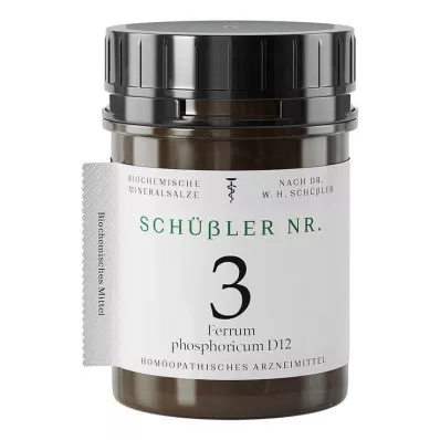 Schüssler No.3 Ferrum phosphoricum D 12 δισκία, 400 τεμ