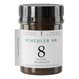 SCHÜSSLER No.8 Sodium chloratum D 6 δισκία, 1000 κάψουλες