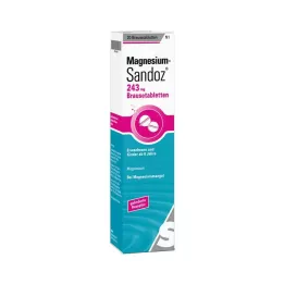 MAGNESIUM SANDOZ Αναβράζοντα δισκία 243 mg, 20 τεμάχια