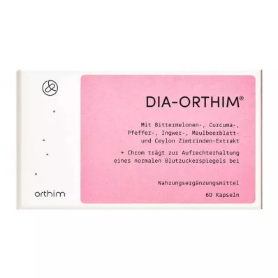 DIA ORTHIM Κάψουλες, 60 τεμάχια DIA ORTHIM Κάψουλες, 60 τεμάχια