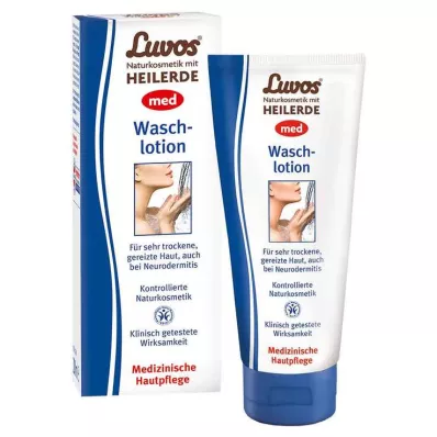 Λοσιόν πλυσίματος και ντους Luvos Naturkosmetik Med, 200 ml