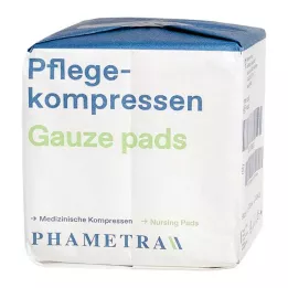 PFLEGEKOMPRESSEN Μη υφασμένα 10x10 cm μη αποστειρωμένα 4 φορές, 100 τεμάχια