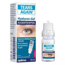TEARS AGAIN® Οφθαλμικές σταγόνες γέλης Hyaluron, 10 ml