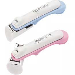 NIPPES Ψαλίδι νυχιών ασφαλείας για μωρά No.122R, 1 τεμάχιο