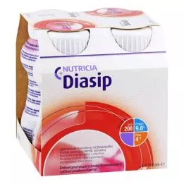 Diasip με γεύση φράουλα (4x200 ml)